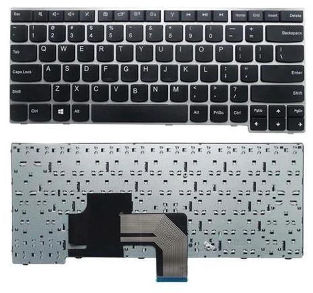 Main image of Laptop Keyboard for Lenovo V490 V490U V490UA IFI LV5 LV3 Black US