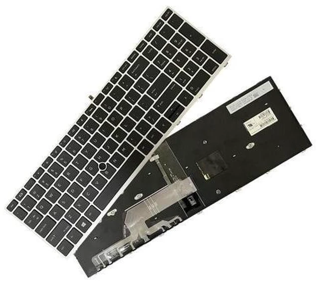 Main image of US for HP ProBook 650 G4 G5 Laptop Keyboard US Backlit Silver L09593-001