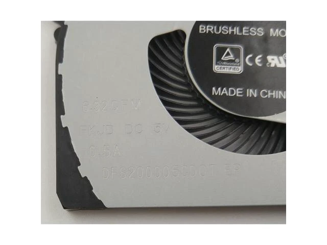 Alt view image 4 of 4 - New For Dell G7-7577 G7-7588 Series Gaming Laptop CPU & GPU Fan One Pair DFS2000054H0T