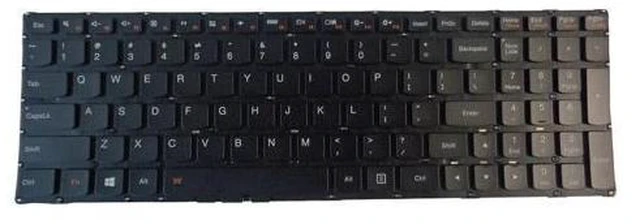 Main image of replacement keyboard for Lenovo Yoga Y70-70 Black Backlit - US Version