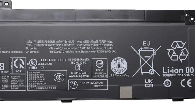 Alt view image 4 of 5 - L23D4P71 Battery 52.5Wh 3392mAh 15.48V Compatible with Lenovo ThinkPad P14s Gen 5 / T14 Gen 5 Series L23C4P73 L23B4P70 L23M4P72 L23M3P76 L23C3P71