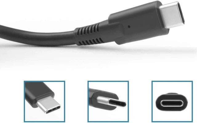 Alt view image 7 of 7 - Original New 20V 4.5A 90W Type C Charger for HP USB-C TPN-DA08 904082-003 904144-850 ADP-90FE Notebook AC Adapter..