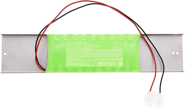 Alt view image 3 of 5 - SPANN Battery Replacement for ABB AC400, AC400 Systems, Part No: 3BSC760015R1, SB522V1 12.0V