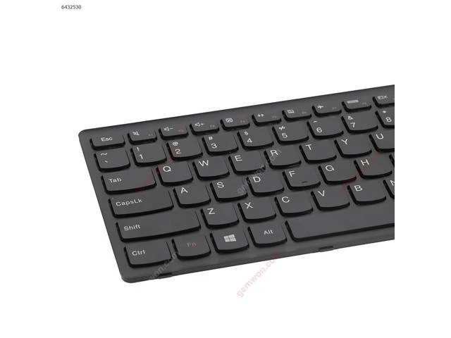 Alt view image 2 of 5 - US Keyboard for Lenovo G500S S500 Flex 15 BLACK FRAME BLACK For