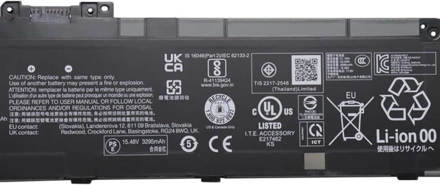 Alt view image 4 of 5 - L23C4P73 Battery 52.5Wh 3392mAh 15.48V Compatible with Lenovo ThinkPad P14s Gen 5 / T14 Gen 5 Series L23M4P72 L23B4P70 L23D4P71 L23M3P76 L23C3P71
