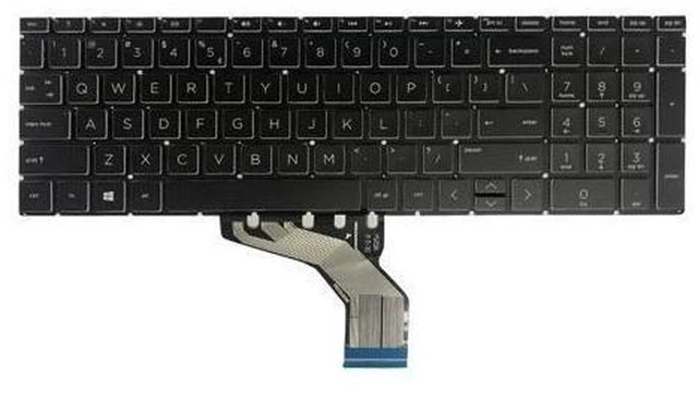 Main image of US Keyboard Black For HP 15-dw0023cl 15-dw0083wm 15-dw0081wm 15-dw0046nr