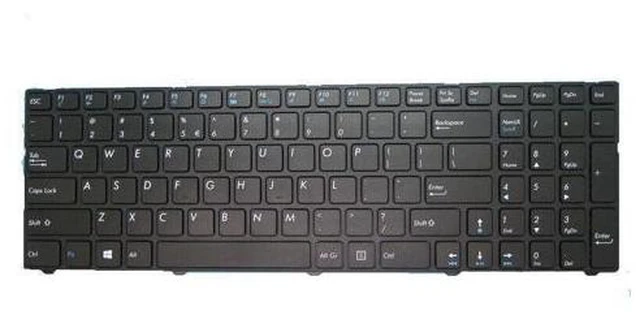 Main image of Laptop Keyboard For MEDION AKOYA P6670 MD99960 MD60400 United States US Black