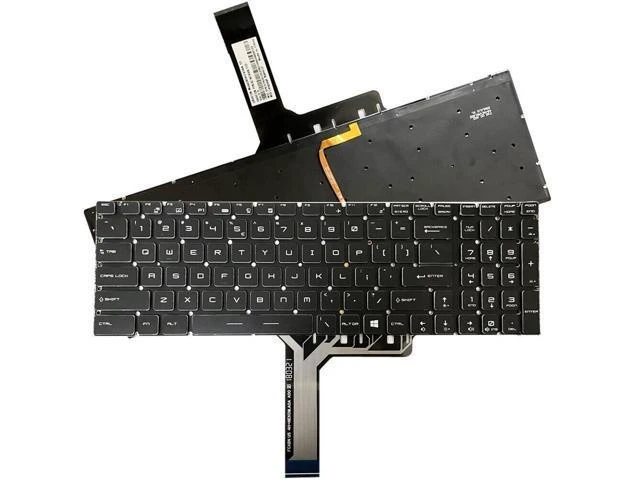 Alt view image 2 of 5 - Replacement keyboard for Steel GS60 GS70 GS72 GT72 GE62 MSI Colorful Backlight Keyboard