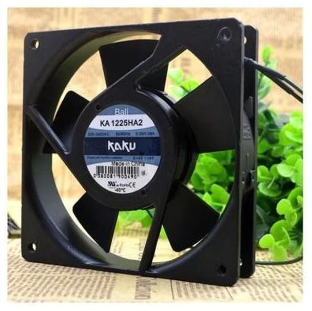 Main image of KA1225HA2 AC220V 0.10A 12025 Taiwan For KAKU card solid heat fan cooling fan