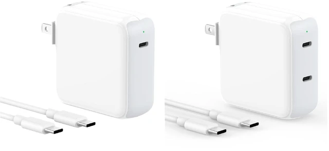 Main image of 70W USB C Charger +67W Dual Port USB C Power Adapter for MacBook Air MacBook Pro