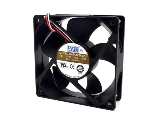 Alt view image 4 of 6 - original AVC New original 12038 DC12V 1.56A DATA1238B2U large air cooling fan