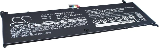 Alt view image 2 of 5 - VINTRONS 6750mAh Replacement Battery for HP 11-G010NR, Envy X211-G004TU