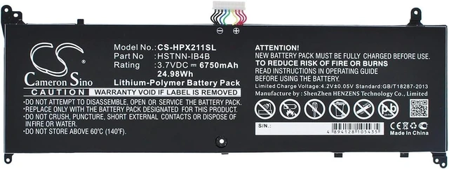 Main image of VINTRONS 6750mAh Replacement Battery for HP 11-G010NR, Envy X211-G004TU