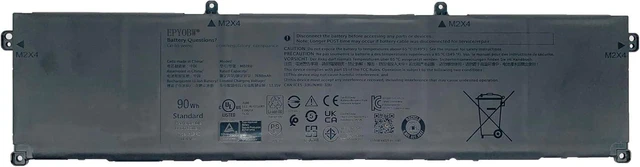 Main image of M02R0 Laptop Battery 90Wh 7792mAh 6-Cell 11.55V Compatible with Dell Alienware x16 R1 / Alienware x16 R2 Series MO2R0 HP26N