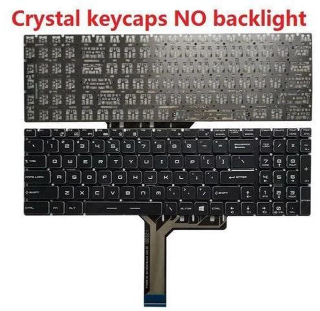 Main image of replacement keyboard for MSI GP72 GP62 GL62 GL72 GS72 WS72 WT72 black English US