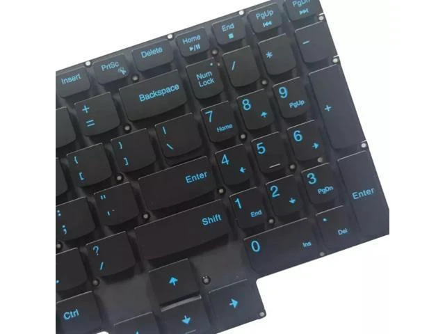 Alt view image 2 of 5 - FOR Ideapad Gaming 3-15IMH05 3-15ARH05 Keyboard US Backlit BLUE Keys SN20X22315