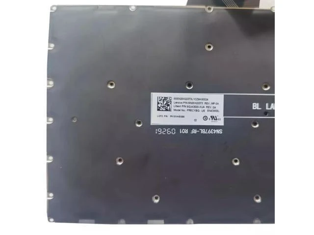 Alt view image 5 of 5 - FOR Ideapad Gaming 3-15IMH05 3-15ARH05 Keyboard US Backlit BLUE Keys SN20X22315