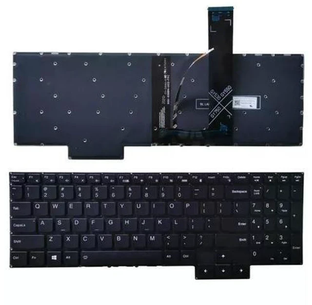 Main image of for Ideapad Gaming 3-15ACH05 3-15ARH05 US Backlit Keyboard White Keys