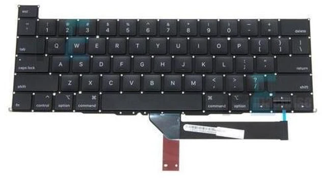 Main image of Replacement Keyboard Compatible Mac-Book Pro 16" A2141 2019 US Layout + Keyboard