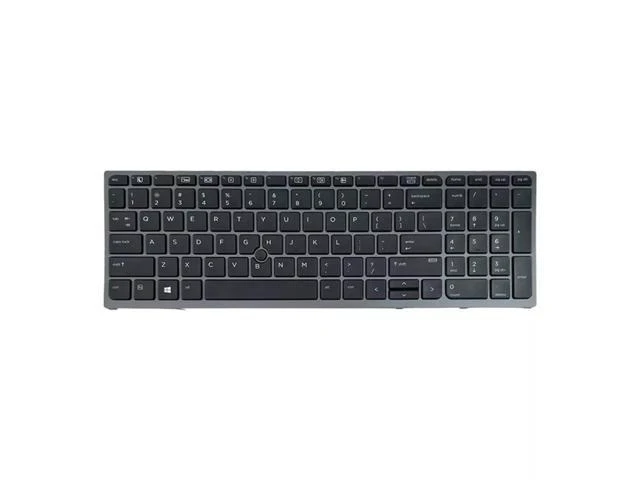 Alt view image 4 of 4 - US Keyboard Backlit For ZBook 15 G3 15 G4 17 G3 17 G4 848311-001 Laptop