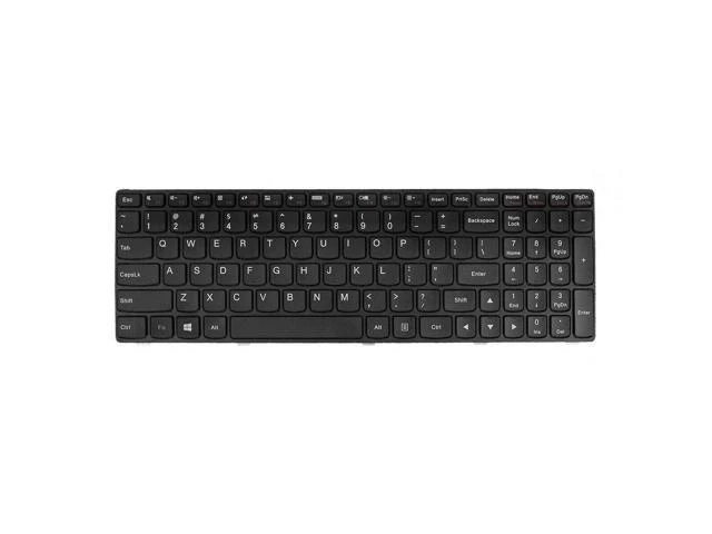 Alt view image 2 of 5 - replacement keyboard for Lenovo G500 G505 G510 Black Frame Black Win8 US Layout OEM