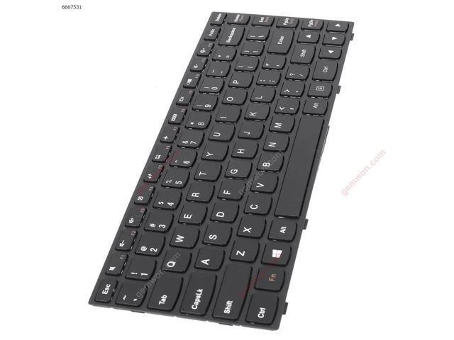 Alt view image 2 of 5 - US Keyboard for LENOVO G40-70 Flex 2 14 BLACK FRAME BLACK Without Foil