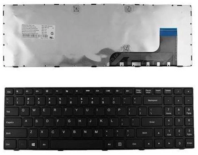 Main image of Keyboard for LENOVO IDEapad 100-15IBY BLACK FRAME BLACK WIN8 US