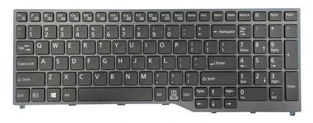 Main image of English US Keyboard For Fujitsu U757 U758 U759 U7510 U7512 7U15A1 Non-Backlit
