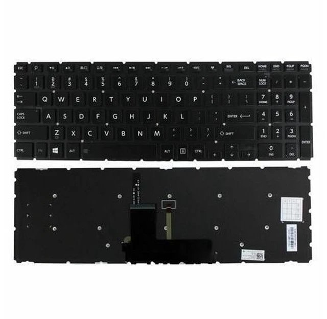 Main image of Keyboard Backlit For Toshiba Satellite S55-B5280 PSPQ2U S55 SERIES