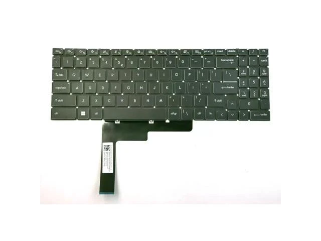 Alt view image 4 of 4 - For Pulse GL66 11UCK 12UEK 12UGK GL76 11UCK 11UDK RGB Backlit US Keyboard MS-1584