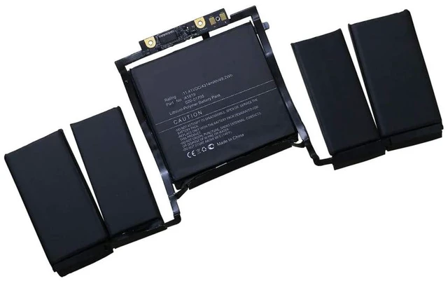 Main image of Powerwarehouse New A1819 Replacement Battery for Apple MacBook Pro 13 A1706 Late 2016, A1706 Mid 2017 11.4V 4314mah