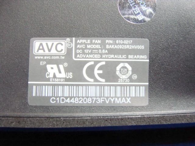 Alt view image 3 of 5 - Cpu cooling fan for A1418 ME086LL/A Late 2013 21.5 inches Desktop 923-0452