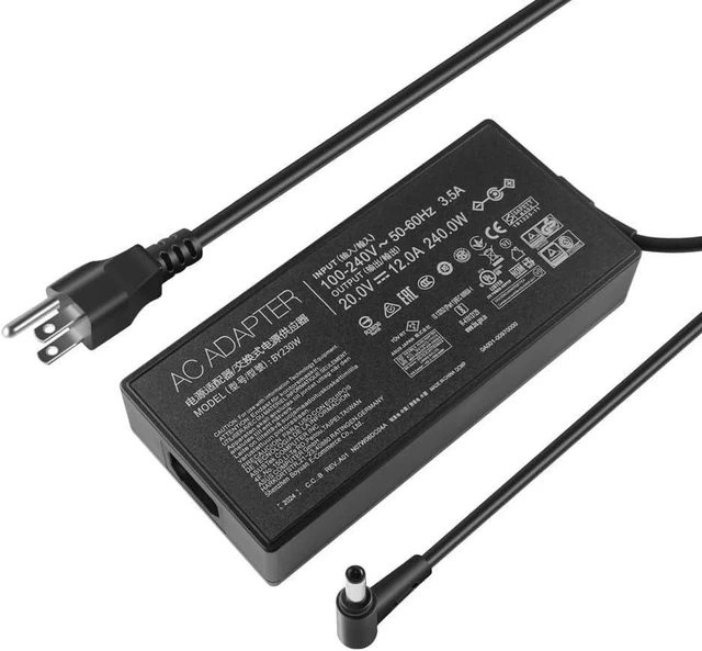 Main image of 240W Charger Adapter Fit for Asus ADP-240EB B TUF Gaming A15 A17 F15 F17 FA507NU FA507NV FA507XI FA707NU FA707NV FA707XI ROG Zephyrus G14 G16 GU603VI GU603VU GU603VV GU603ZI GU603ZV