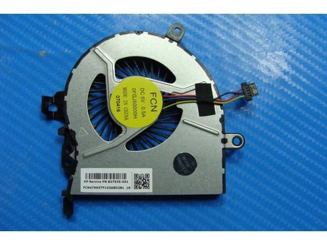 Alt view image 2 of 4 - Cpu cooling fan for HP Probook 450 G3 15.6 inches 837535-001 47x63tp103