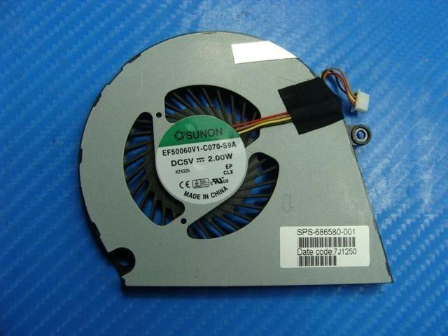 Main image of Cpu cooling fan for HP ENVY TS 4-1115dx 14 inches 686580-001 DC28000BDS0