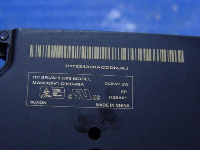 Alt view image 3 of 5 - Cpu cooling fan for Air A1466 13 inches 2012 MD232LL 922-9643