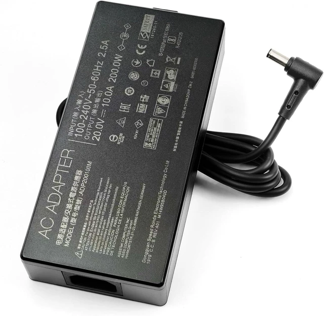 Alt view image 2 of 6 - 200W Charger Fit for Asus Rog Zephyrus G15 GA503QR Laptop 200W AC Adapter Power Charger