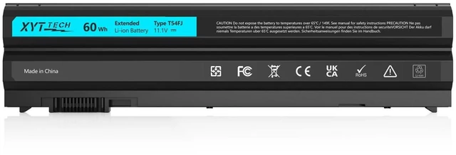 Main image of XYT-TECH TG T54FJ 60WH M5Y0X E6420 E5420 Replacement Laptop Battery for Dell Latitude E5420 E5520 E5430 E5530 E6520 E6420 E6530 Inspiron 4420 5420 5425 7420 7520 M421R M521R N4420 N4720 N5420