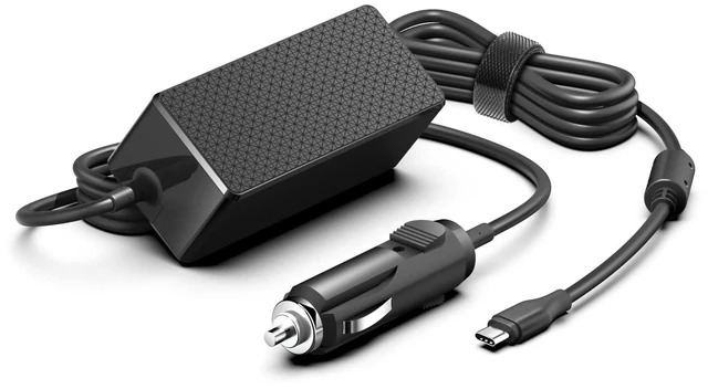 Alt view image 8 of 14 - Laptop Car Charger USB C PD 100W 95W 90W 65W 45W DC Adapter for Lenovo Thinkpad/Yoga/IdeaPad,Dell Latitude/XPS,LG Gram,MacBook Pro/Air,HP Spectre/Elitebook,Surface,Acer,Asus,MSI,Chromebook Charger