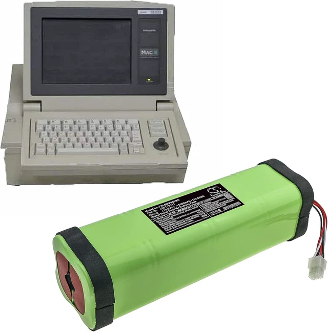 Alt view image 4 of 6 - Replacement for Battery Marquette 125-00-455100095, MGN0118, OM10889 MAC 8, MAC PC8, Mac Personal Monitor, Mac Stress, Max Personal