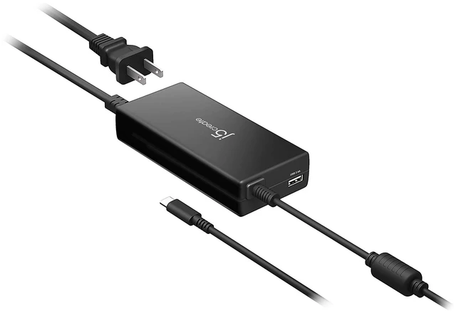 Main image of j5create USB Type C PD 100W Fast Charger for MacBook Pro, Chromebook, Laptop, Notebook, Tablet, Android, and iOS Smartphones (JUP2290)
