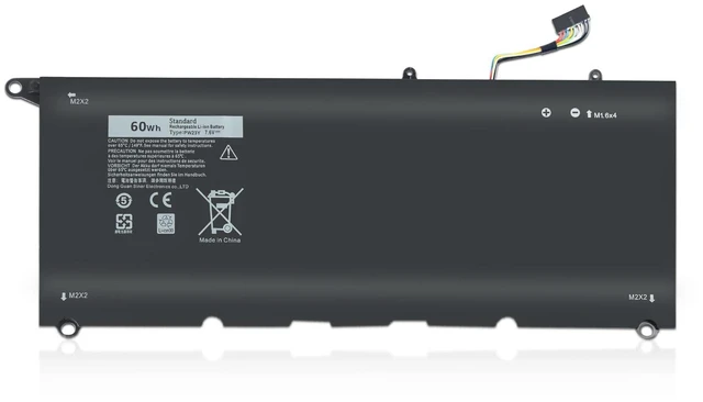 Main image of Ymawetia 60Wh PW23Y Laptop Battery Replacement for Dell XPS 13 9360 Series Compatible with P54G002 0RNP72 0TP1GT 0PW23Y 13-9360-D1605G D1605T D1609 D1609G D1705G TP1GT RNP72