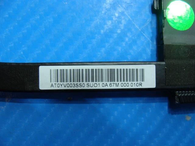 Alt view image 3 of 5 - Cpu cooling fan for Lenovo Yoga 900-13ISK 13.3 inches s with Heatsink AT0YV003SS0