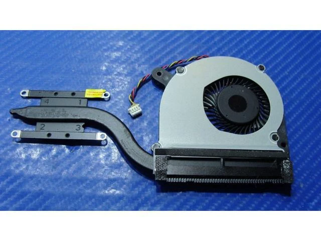 Alt view image 3 of 5 - Cpu cooling fan for Asus VivoBook S300CA-BBI5T01 13.3 inches with Heatsink 13NB00Z1AM0601