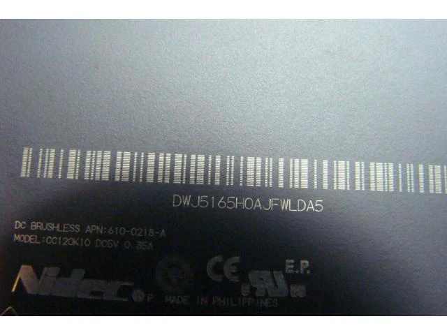 Alt view image 3 of 5 - Cpu cooling fan for Pro A1502 13 inches 2015 MF840LL/A 076-00071