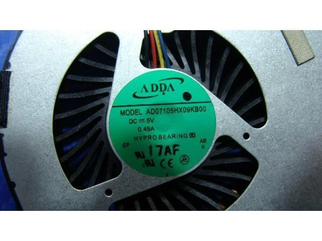 Alt view image 3 of 5 - Cpu cooling fan for Lenovo IdeaPad Z570 15.6 inches with Heatsink 604PA07002