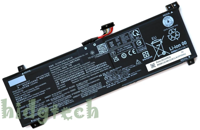 Main image of New L22B4PA0 L22C4PA0 L22D4PA0 L22L4PA0 L22M4PA Laptop Battery for LenovoLegion Slim 5-16APH8 5-16IRH8 LOQ 15APH8 15IRH8 16APH8 16IRH8 IdeaPad 1 15IAU7 Series 5B11K38528 SB11K38531 5B11N45957