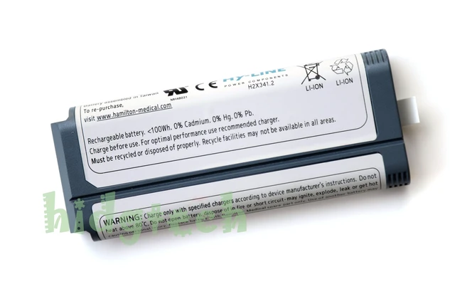 Alt view image 2 of 2 - New Genuine REF 369108 for Hamilton Medical Ventilator C1 T1 Oxygen Machine Battery