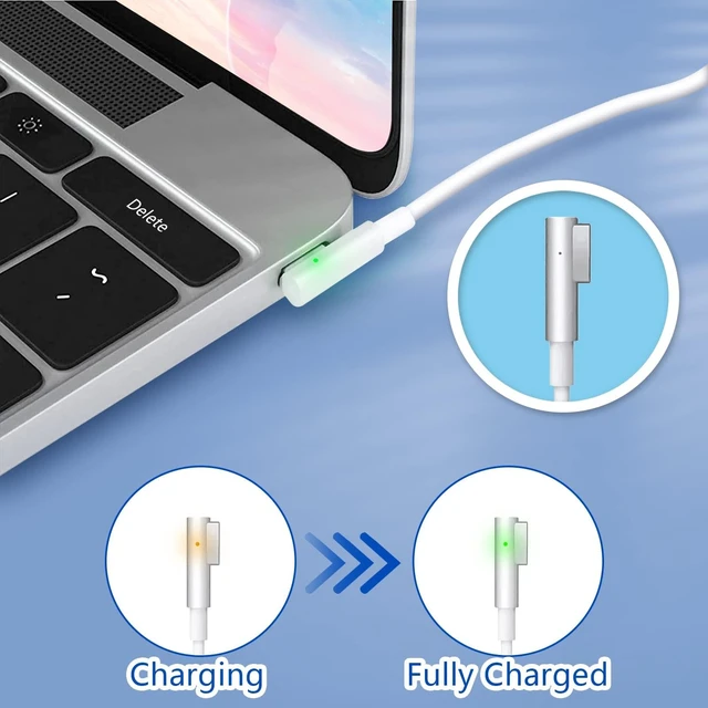 Alt view image 4 of 5 - Mac Book Pro Charger,85W L-Tip Replacement AC Power Adapter, Compatible with Adapter for Mac Book Pro 15-Inch and 17-inch (Before mid 2012 Models)