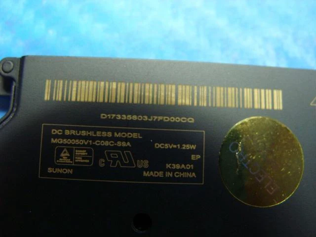 Alt view image 3 of 5 - Cpu cooling fan for Air A1466 13 inches Mid 2013 MD760LL/A 923-0442